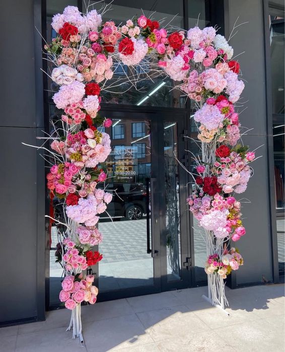 Декор цветами в Астане