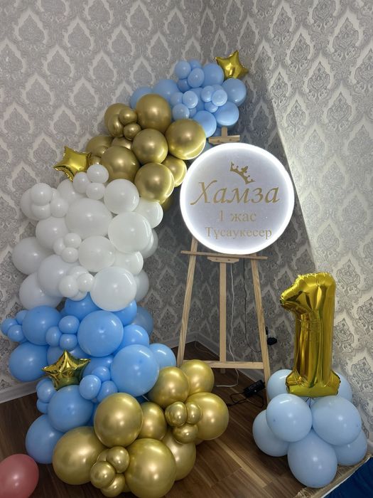 Фотозона оформление  шарами