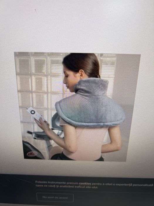 Incalzitor electric pentru umar si coloana cervicala IMETEC