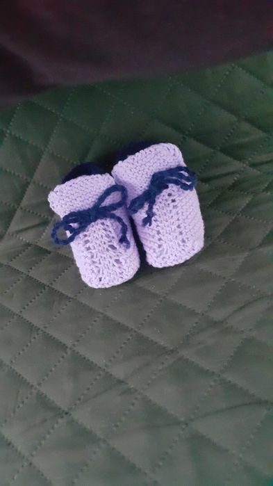 Пинетки, вязаные 12-13см