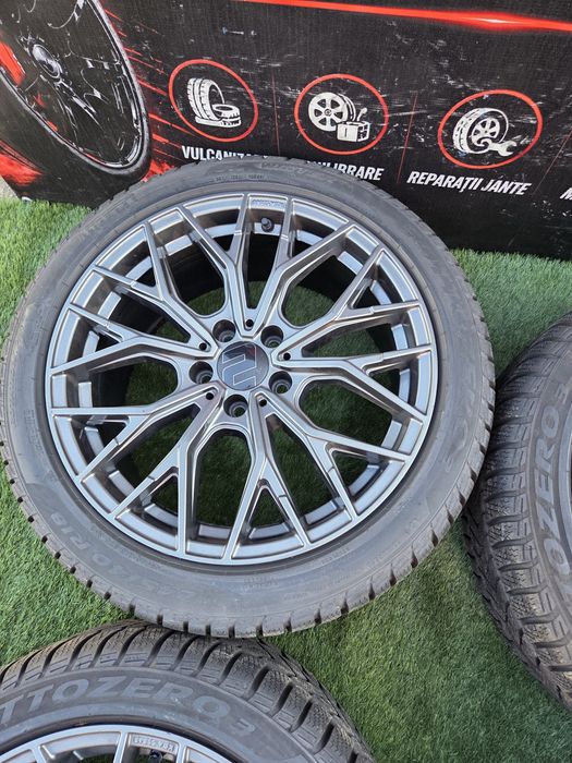Jante R 18 5x112, Audi, Mercedes, VW, BMW cu 245 40 18 Pirelli 2025