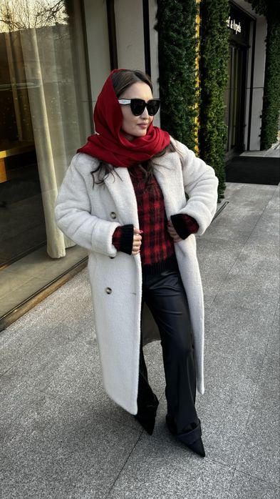 Шуба из натуральной овчины