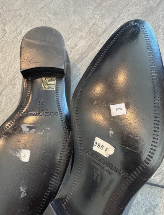 Pantofi Dolce & Gabbana din piele lăcuită, mărimea 41