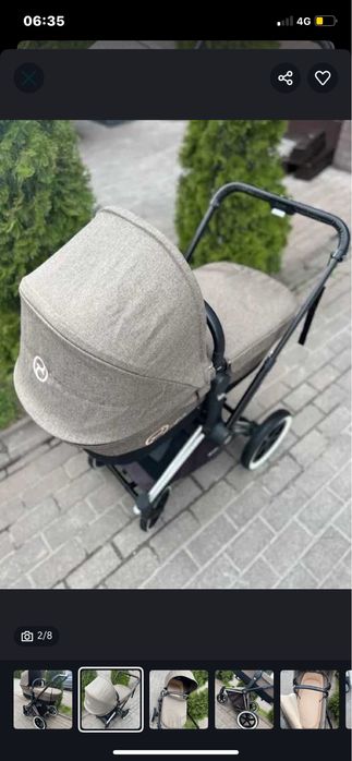 Коляска Cybex priam 2в1