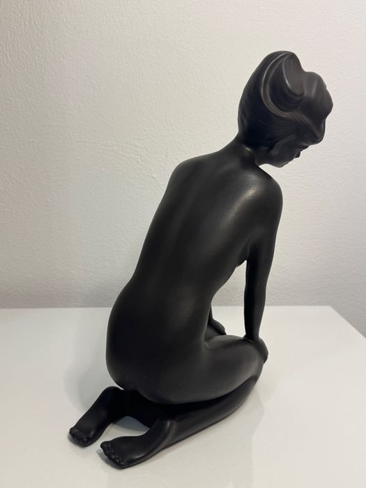 Statueta teracota Terra Sigilatta Arthur Moller. Sculptura lut.