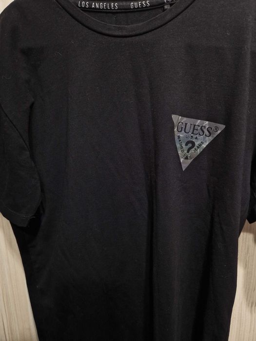 Комплект мъжки поло тениски Guess + подарък тениска и къси дънки