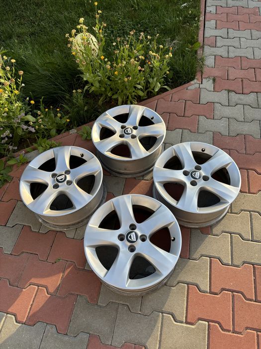 Jante 4x100 Argintiu R16 Dacia  Logan Jogger MCV Sandero Dokker Lodgy Stapway 16 Renault Aliaj Megane Sport