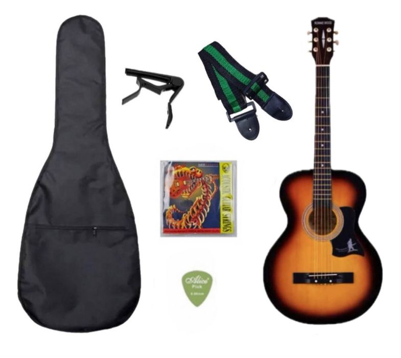 Гитара комплектімен новый-25000тг