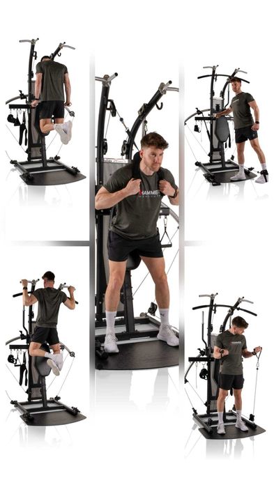 Aparat multifunctional pentru fitness FINNLO Bio Force Extreme PRO by Hammer cu tehnologie TNT, 125kg