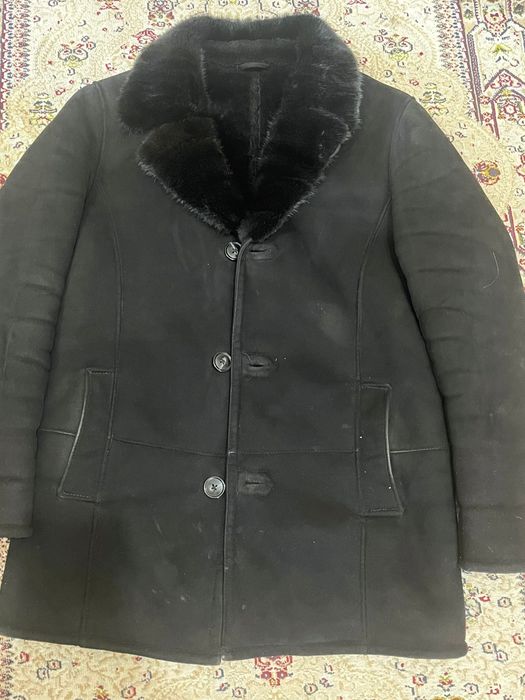 Дубленка турецкий  Mansiz  Istanbul теплый 52 размер