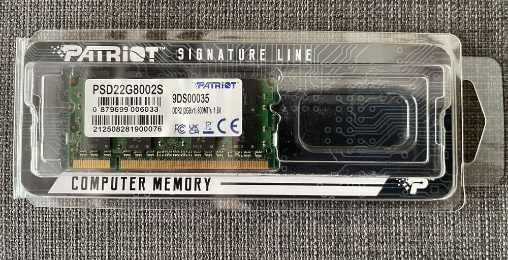 RAM DDR2 за лаптоп 2GB