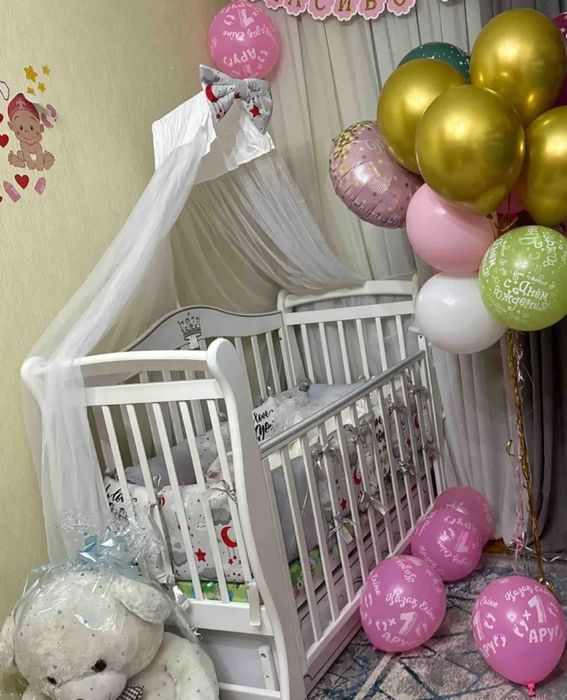 Манеж детский почти новый