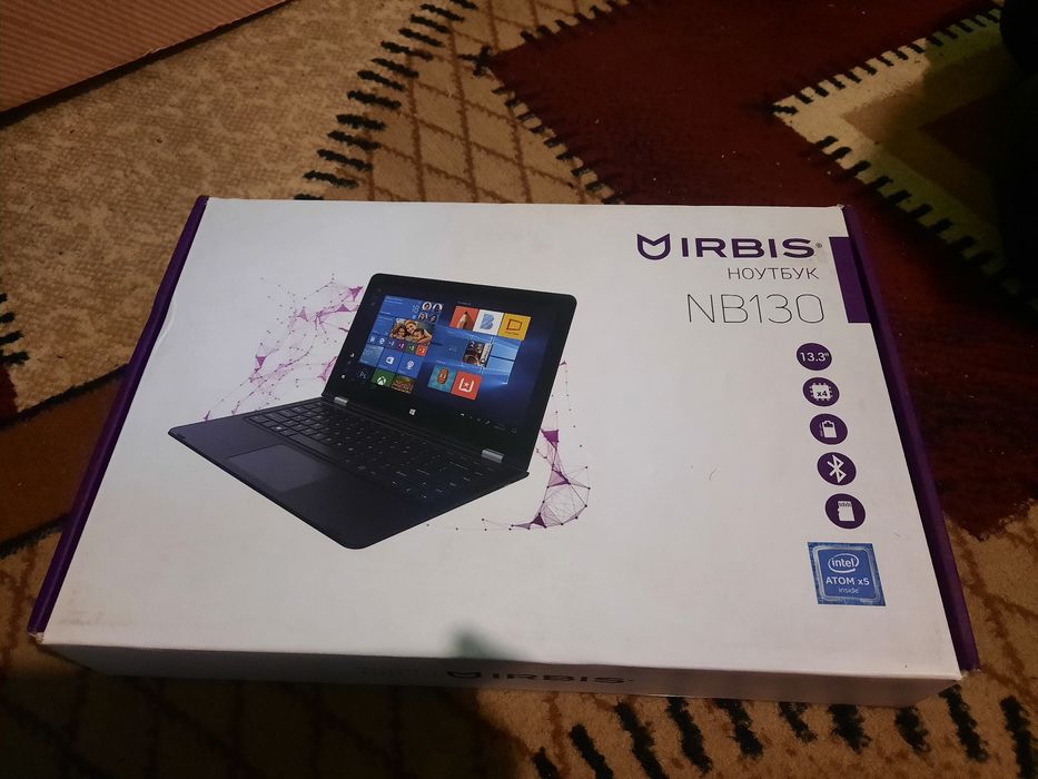 Noutbuk Irbis 360 Gradusli sensor ekranli ofis uchun