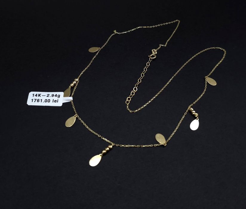 Bijuteria Royal lant din aur 14k 2.94 gr