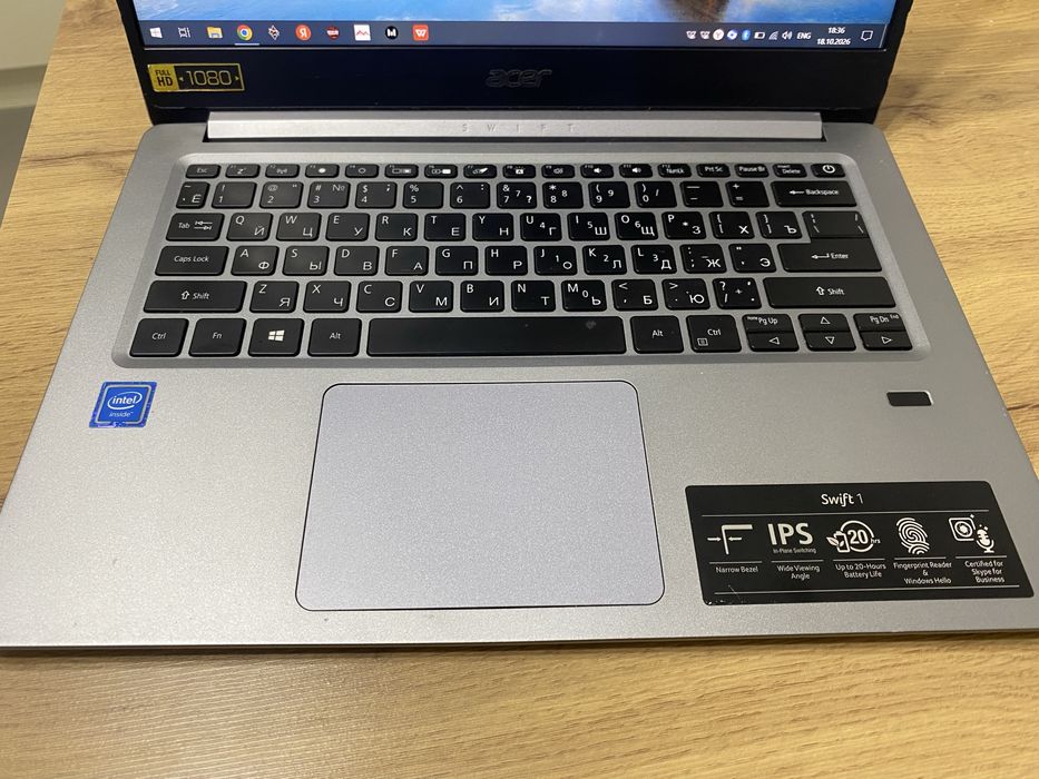 Ноутбук Acer swift 1