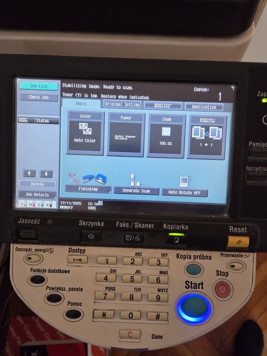 Imprimanta profesională conica minolta