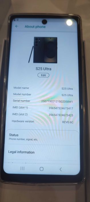 Samsung s 25 ultra