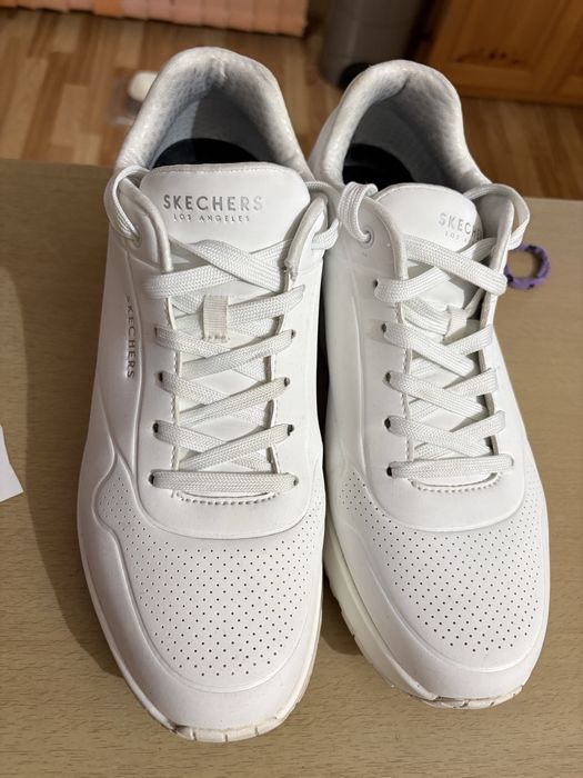 Мъжки сникърси Skechers Uno Stand On Air в бял цвят