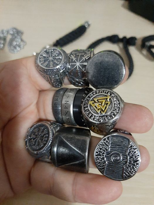 Inel bratara breloc viking