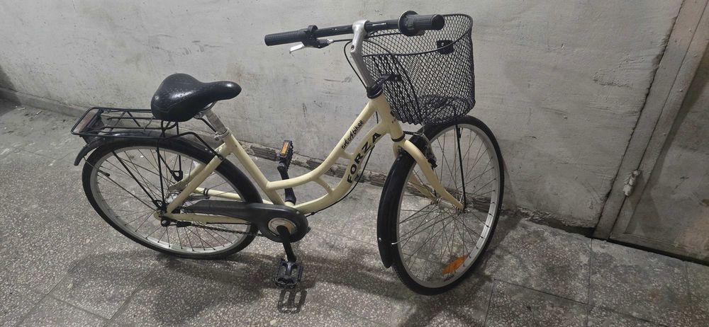 Детски/юношески градски велосипед Forza Art of Bikes с кошница и багажник