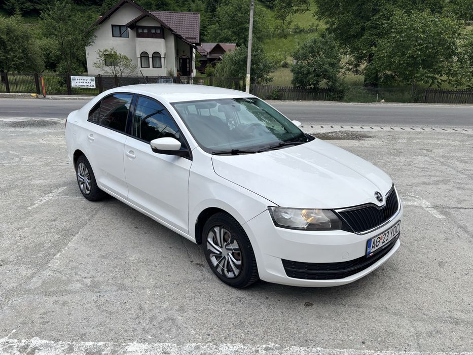 Skoda rapid an fabricație 2017 motor 1,6 diesel euro 6 DPF activ