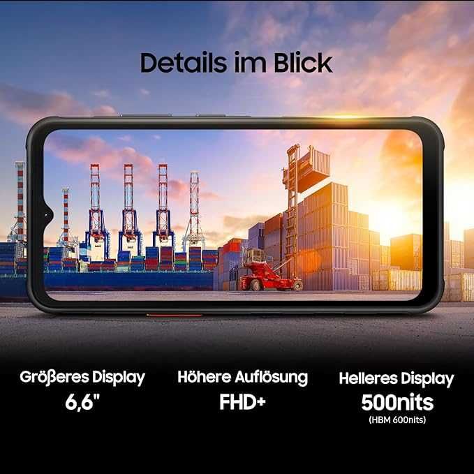 Нов! 2г. Гаранция! Samsung Galaxy XCover 7 G556B 5G 128GB Dual - Black