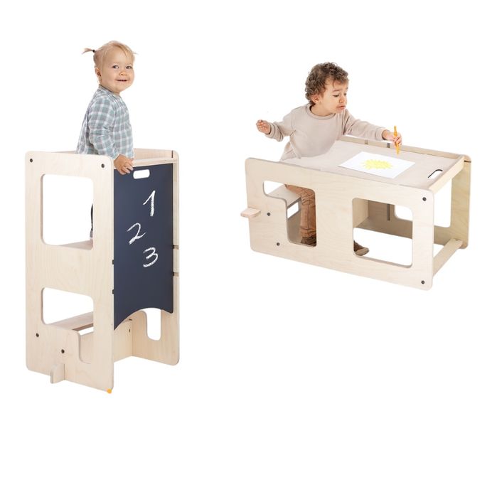 Учебна кула Монтесори 3в1 НОВО!