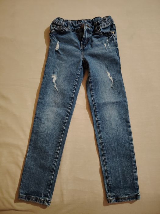 Комплект дънки и риза 6-7г