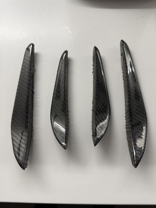 Canards bara fata din carbon, pentru  BMW M4 G82 / M3 G80