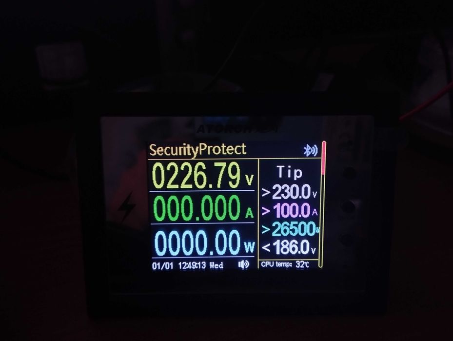 Електромер AT24CB + bluetooth