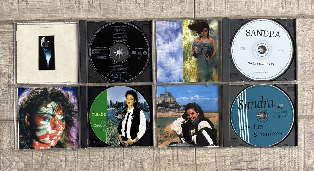 Lot 12 cd-uri originale Sandra/Roxette/Saragossa Band
