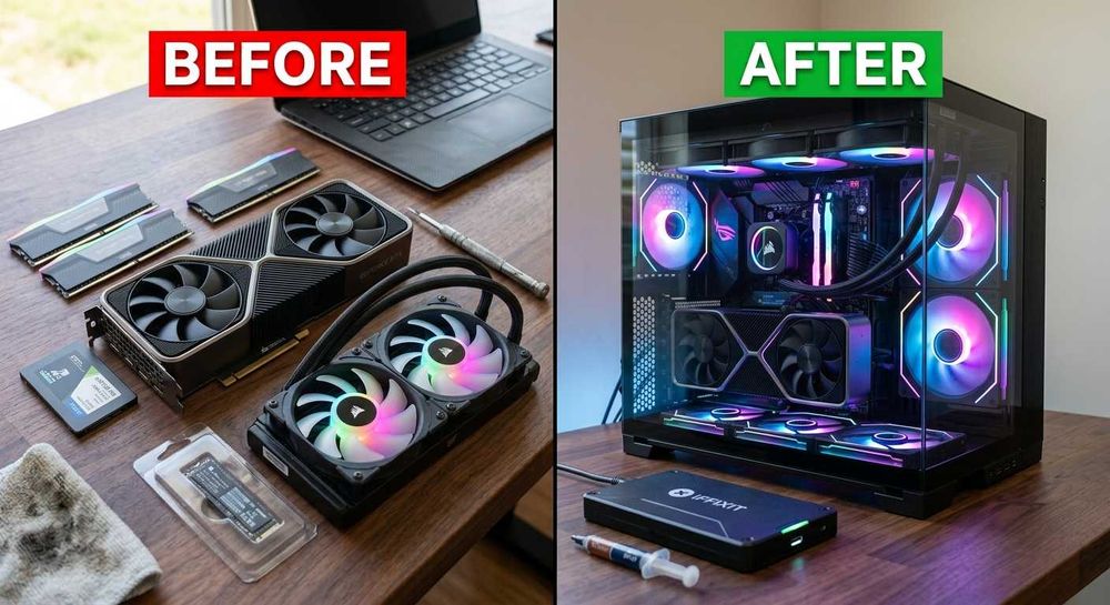 Asamblare, Curățare, Întreținere și Reparații PC / Laptop – Windows & Linux