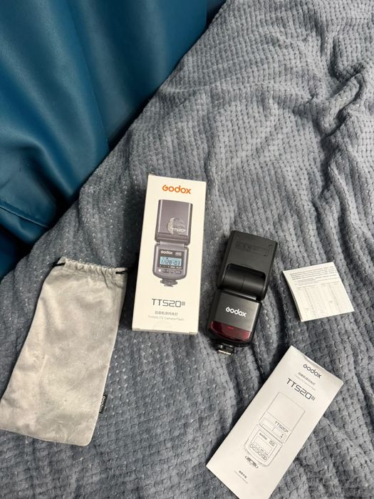 Вспышка для фотоаппарата Godox TT520III