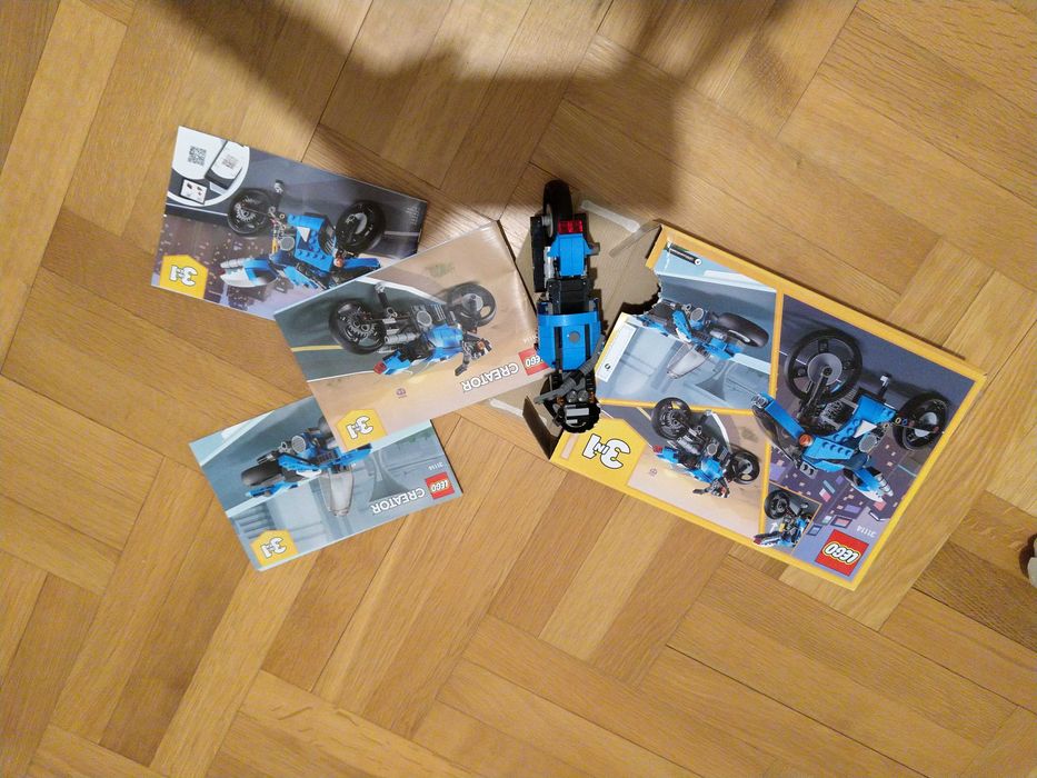 Lego creator супер мотоциклет 3 в 1
