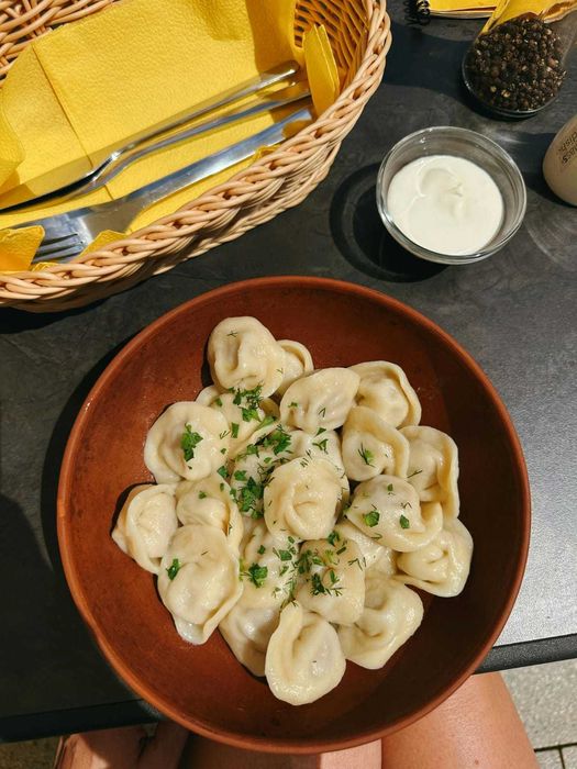 Пельмени домашние ручной лепки, говяжьи
