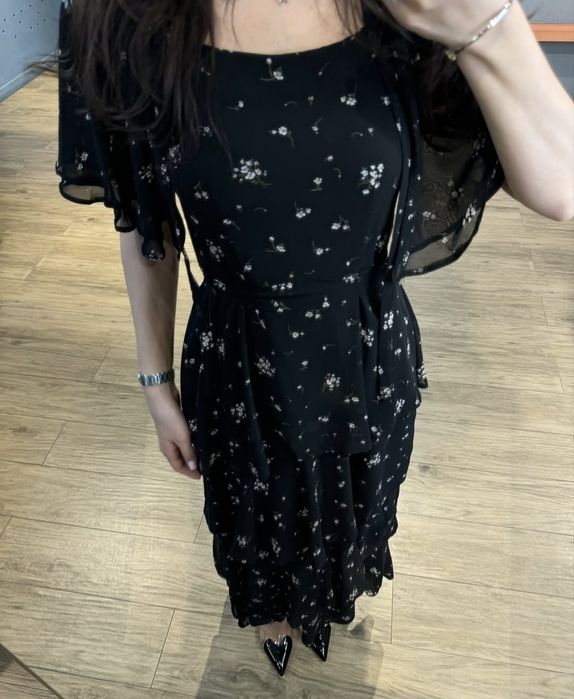 шифоновое платье