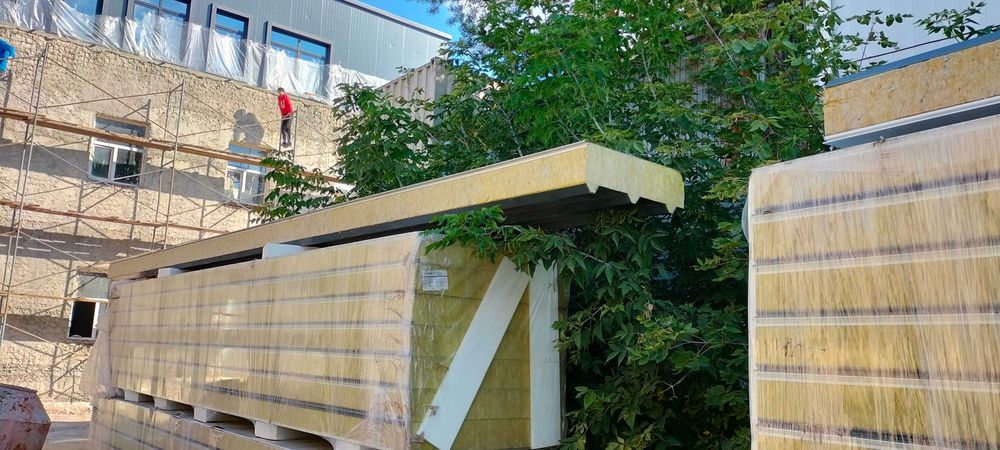 Сэндвич панели строительство