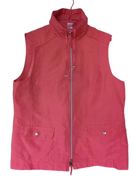 Дамски елек с джобове Aproductz, 100% полиестер, Розов, 65х55 см, 42