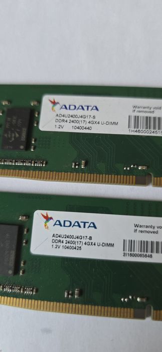 Memorie Ram Adata Kit 8gb DDr4 2400