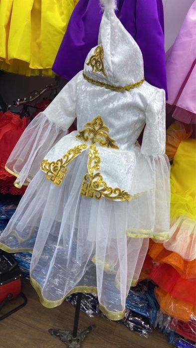 Казахские национальные платья для девочек