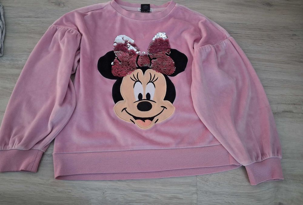 Set  bluza/top Minnie/H&M/ C&A fete 134