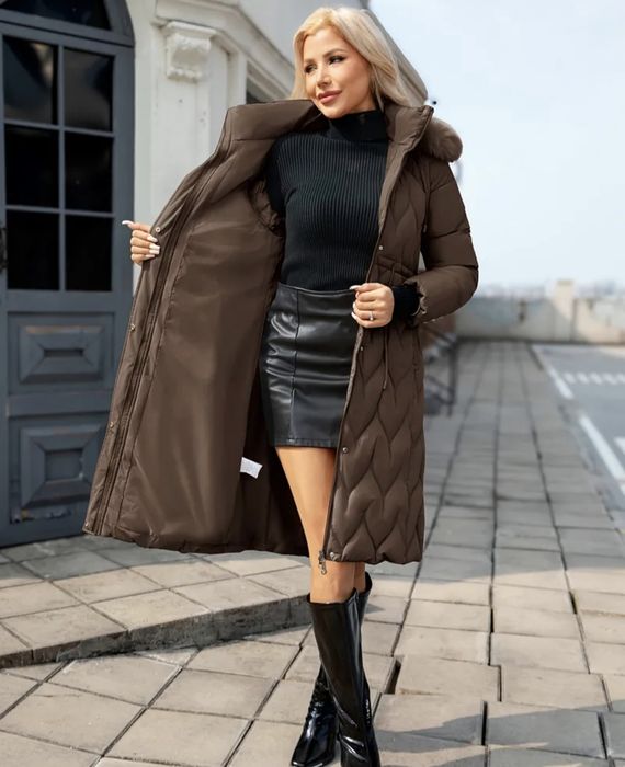 Яке кафяво дълго