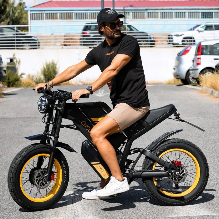 Електрически Велосипед Coswheel GT20 Pro 2x1000W 48V/25+15AH