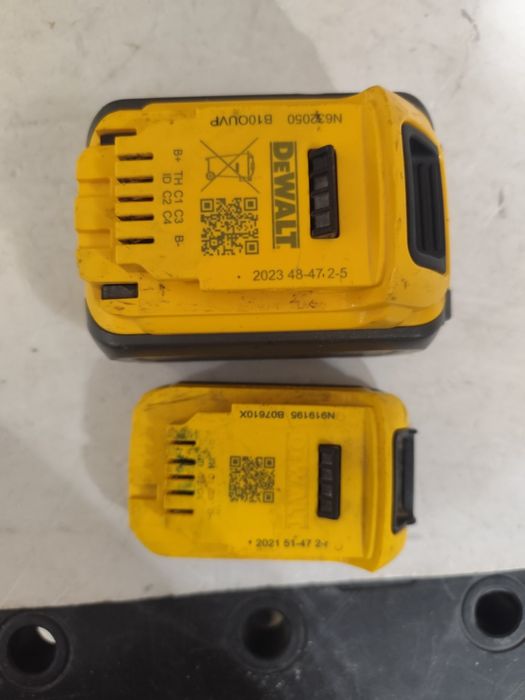 Батерии DeWALT Flex volt и Power stack
