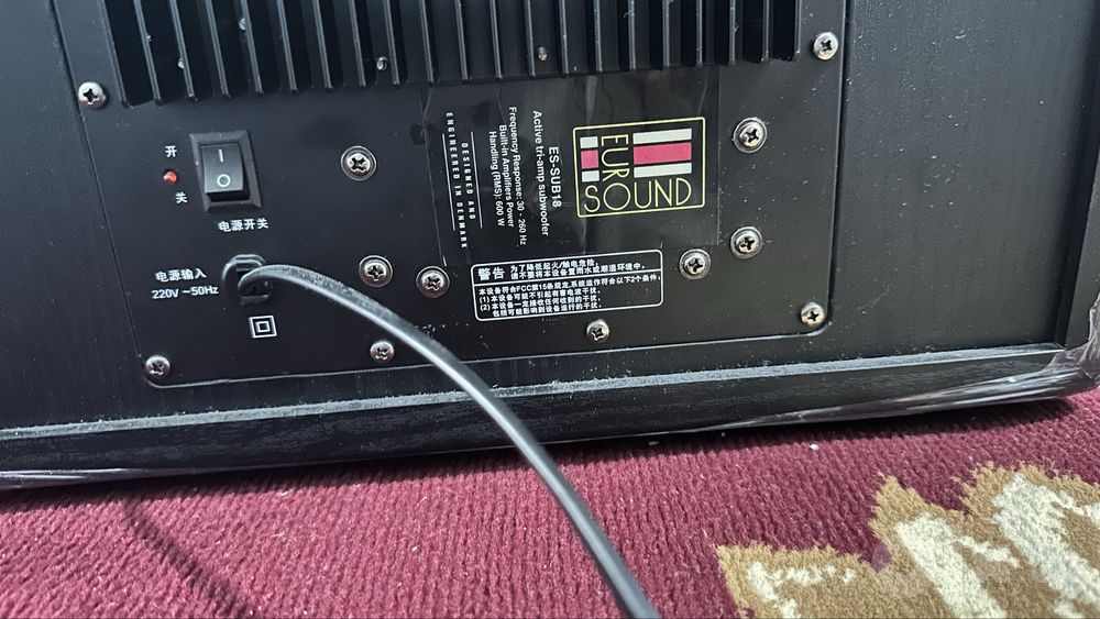 Сабвуфер ативный Eurosound