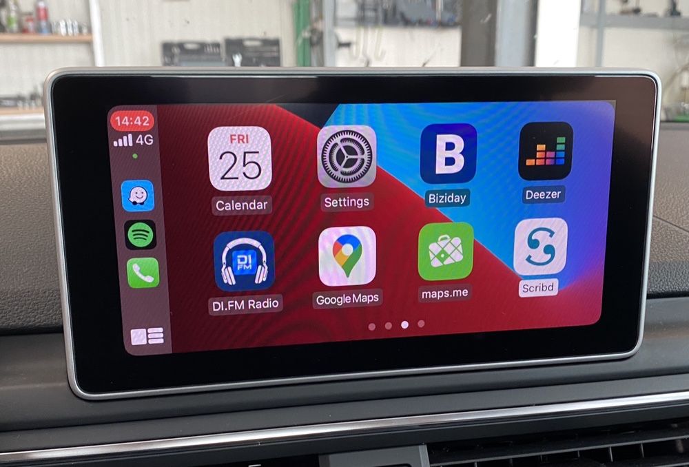 Activare Carplay Android Auto Wazze Audi Seat Skoda VW Porsche