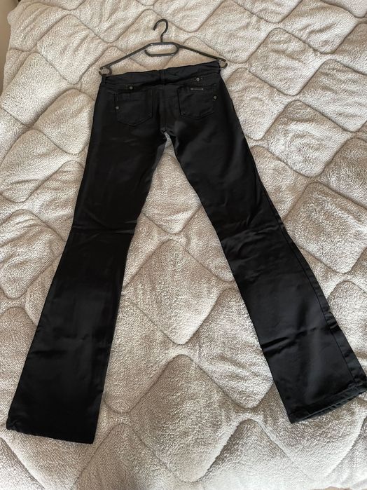 Панталон с плитка талия !