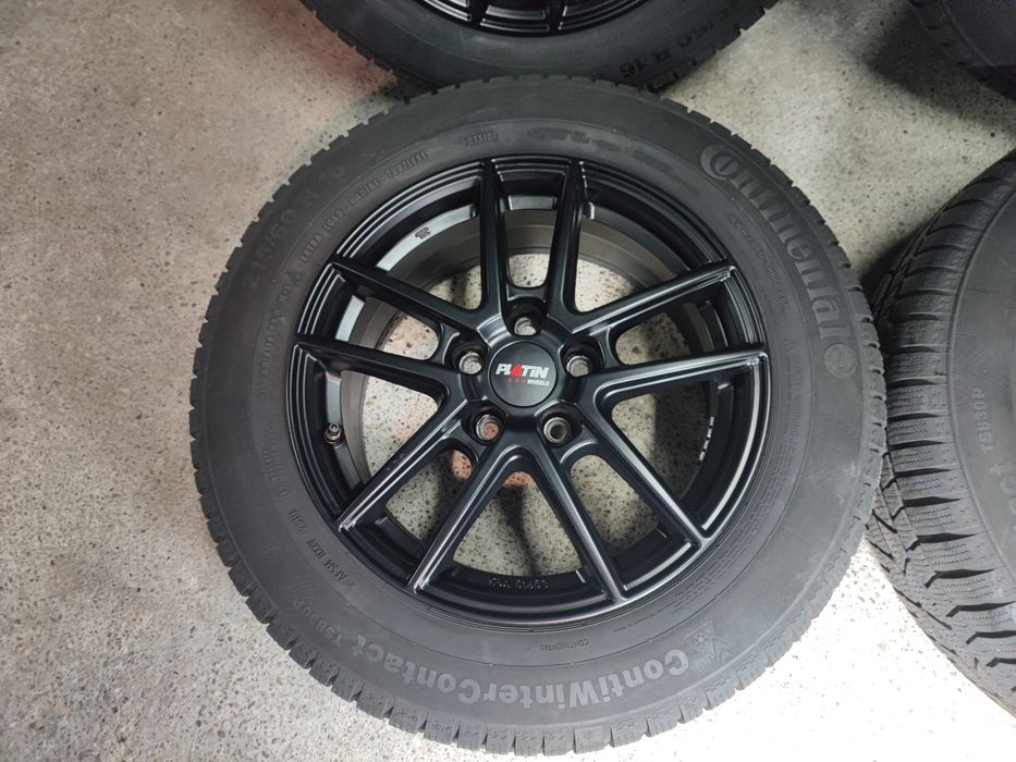 Jante Vw Skoda Seat Audi 215 60r16 Continental iarna 2022