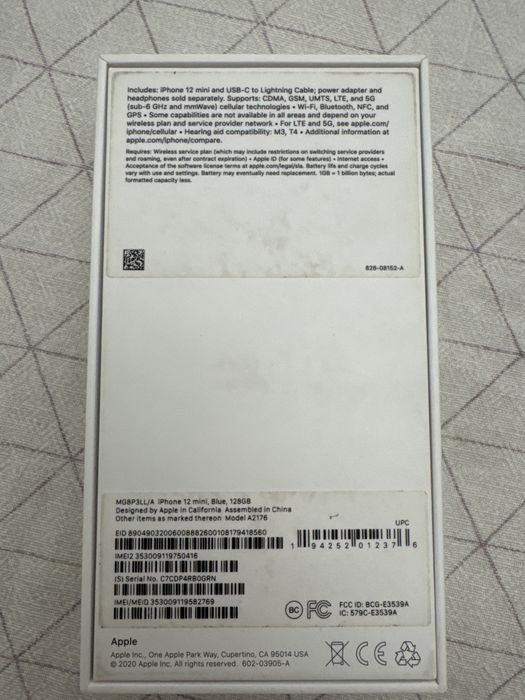 Айфон 12 мини в коробке 75%