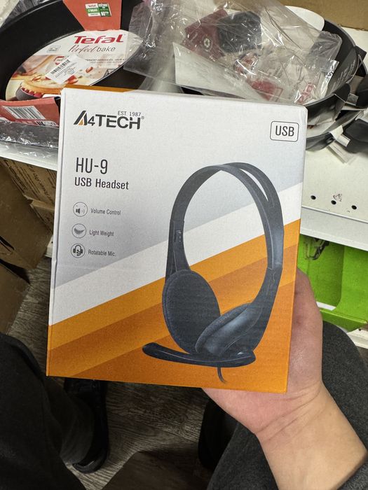 Наушники A4Tech HU-9 новые оригинал